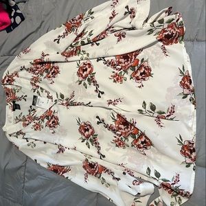 Floral Chiffon Top